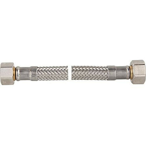 Flexible tressé KTW-A inox L 300 mm 3/8" femxfem (1/2)