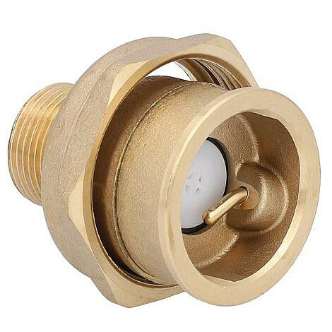 Soupape de retenue reglable avec ecrou-chapeau 1 1/2" fil male R 3/4" type 192