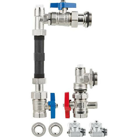 Pièce de raccordement WS WMZ V-E 3/4" avec purge (1/2)