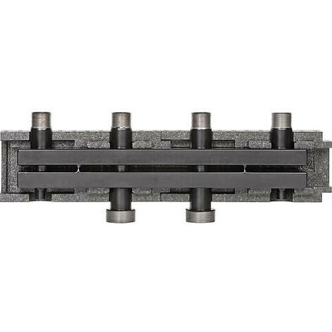 Repartiteur de chaudiere EVENES VT3 2 male DN25 3m3 h 70KW avec fixation et isolation (1/2)