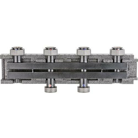 Repartiteur de chaudiere EVENES VT3 2 ecrou DN40 1 1 2 ecrou 3m3 h 70KW fixation et isolation (1/2)