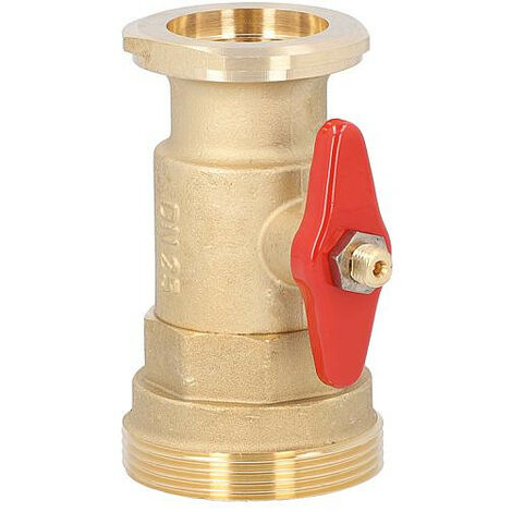 Bride Robinet spherique Easyflow pour circuit de chauffage DN32 avec DN50 male bride (1/5)