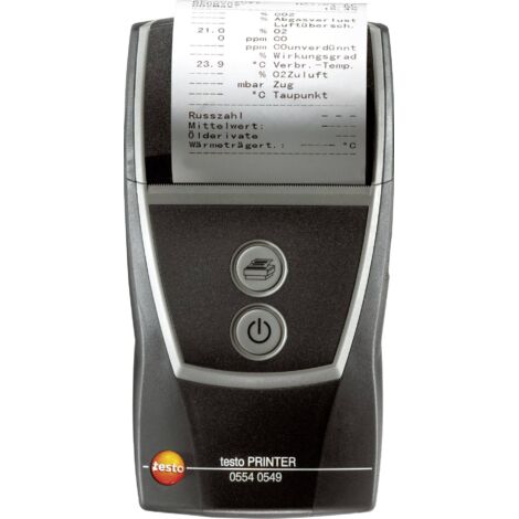 N/A testo 0554 0549 Imprimante rapide testo, Convient pour (détails) Appareils testo avec interface IRDA (1/8)
