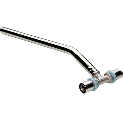 EVENES raccord de radiateur raccord Té,16x2,15mm, L 1100mm une piece, contour TH (1/2)
