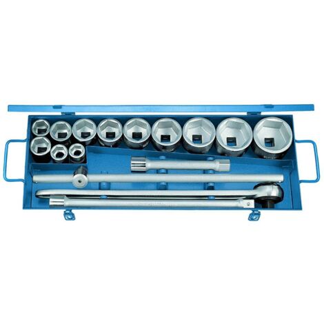 GEDORE 6280930 - Jeu de clés à douille 3/4" 16 pcs hexagonales 22-60 mm , 32 FMZ (1/4)