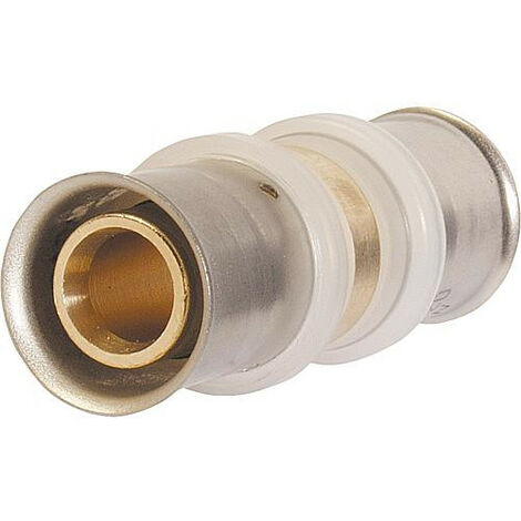 Raccord à sertir p. multicouche accouplement avec contour TH 26x3 - 26x3mm manchon droit (1/4)