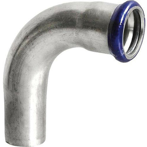Raccord a sertir en inox Coude 90° - fem/male DN 108 contour M (1/3)