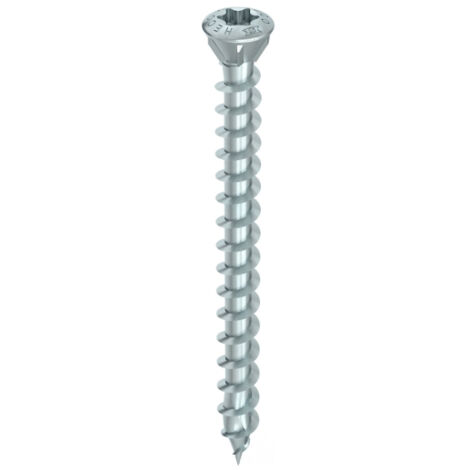 Vis HECO-Topix-Plus spécial plancher - Ø4,5x50mm - Tête Fraisée avec nervures de fraisage - Filetage Total - T20 - Boite de 500 - 60721