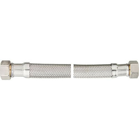 Flexible tressé KTW-A inox L 500 mm 3/4" femxfem