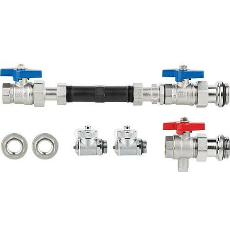 Pièce de raccordement WS WMZ-41/3E 3/4" (110mm) avec purge (1/2)