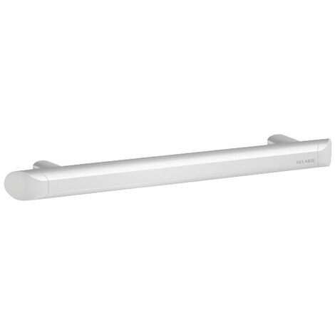 Barre d'appui droite - Blanc mat Siege de douche : blanc mat - 400mm