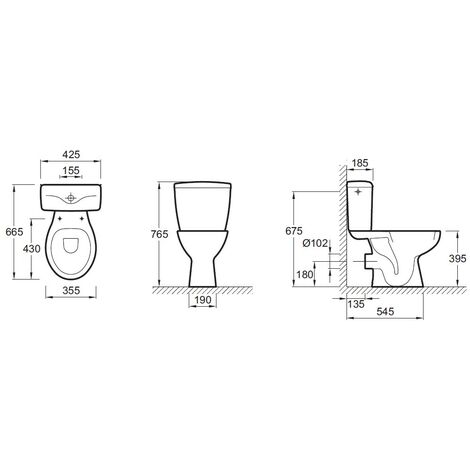 Pack WC Eolia 4