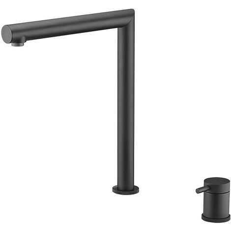 ROBINNETERIE CUISINE FLEXIBLE ITACA NOIR MAT