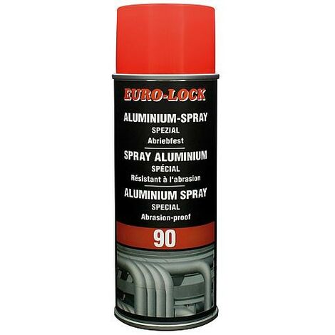 Spray spécial pour aluminium EURO LOCK LOS 90 spray a pulvériser 400ml (1/2)