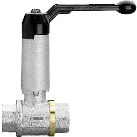 Robinet à bille en laiton TOTAL femelle/femelle 1 1/2" avec broche rallongée (1/2)