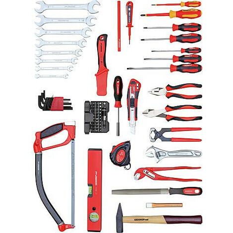 Kit outils GEDORE red Basis 72 pcs dans mallette d'outils BG
