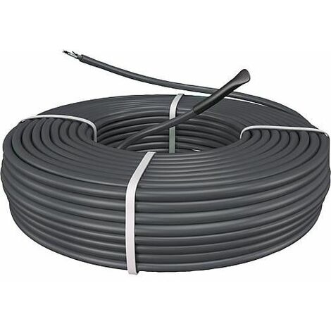Cable pour chauffage au sol pour béton et chape  Puissance (W) / cable (m): 1250 W / Longueur : 73 m - Type spacerstrips: 10 m
