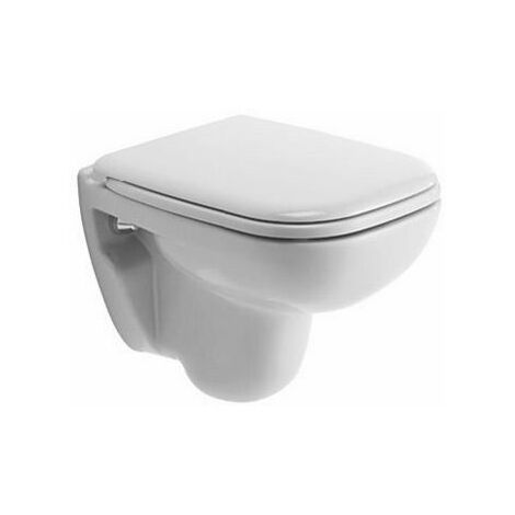 Cuvette suspendue D-code compact  Version Abattant: Abattant standard
