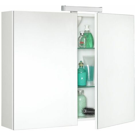 MELODIA Armoire de toilette éclairante 80