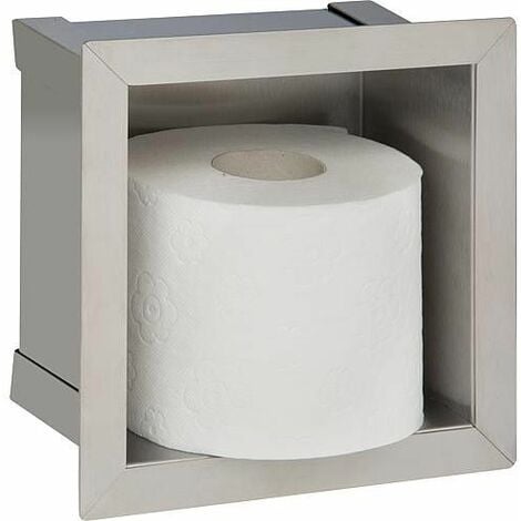 Dérouleur papier wc en porcelaine à encastrer ? c'est ici