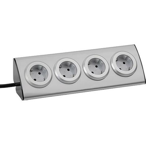 Aluminium USB Bloc Multiprises 2-fach Horizontale Vertical Montage Prise  Cuisine