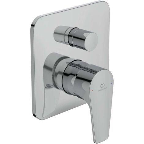 Mitigeur de baignoire encastre IdealStandard Cerafinde D, rosace 163x163 mm, chrome (1/4)