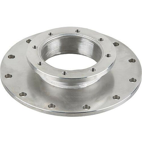 Bride de transition 180x380mm, inox (1/2)