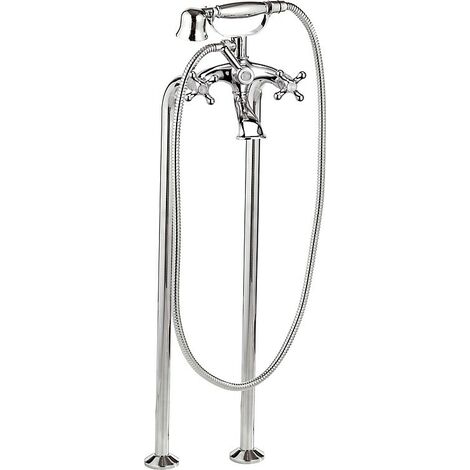 Mélangeur Bain Douche Rétro avec pieds (1/5)