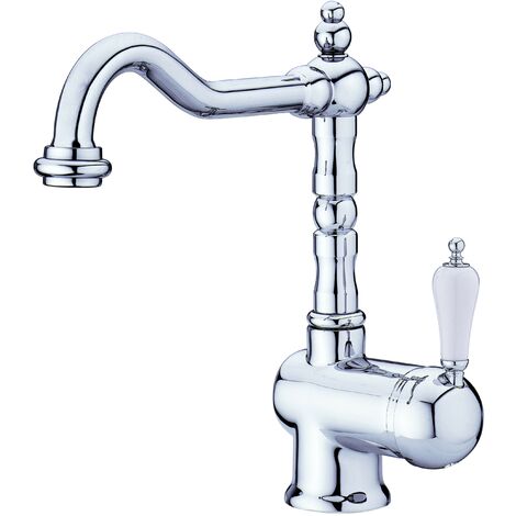Mitigeur Lavabo 1866 Bec Rétro Classique (1/4)