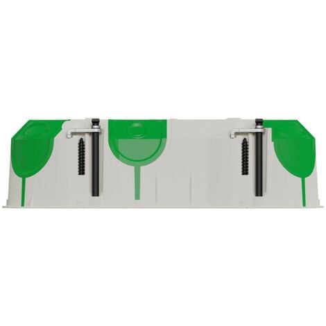 SCHNEIDER ELECTRIC IMT35000 MULTIFIX AIR, BOÎTE ÉTANCHE 2 POSTES ENTRAXE 71MM, DIAM. 67 MM, PROF. 40 MM