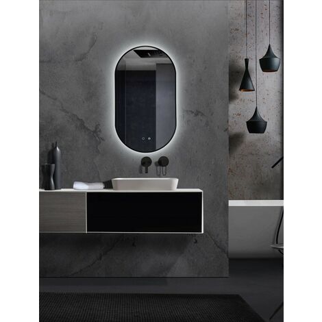Miroir TOKYO en or brossé (1/3)