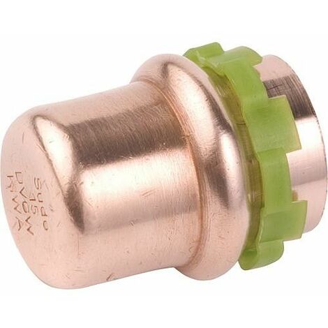 Raccord a sertir en cuivre Contour V, capuchon diam. 15mm type P5301 (1/4)