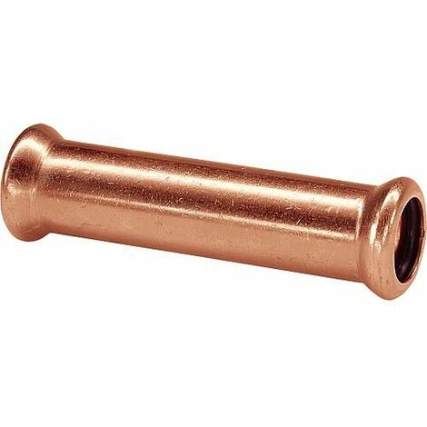 Raccord a sertir en cuivre Manchon coulissant fem/fem diam. 22mm, Type 7270S contour M (1/2)