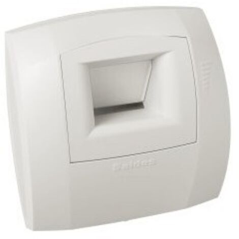 Aldes – Bouche VMC Bahia Curve Bain Ø 80 mm – Hygroréglable pour ventilation salle de bain – Raccord et collier fournis – 11033663