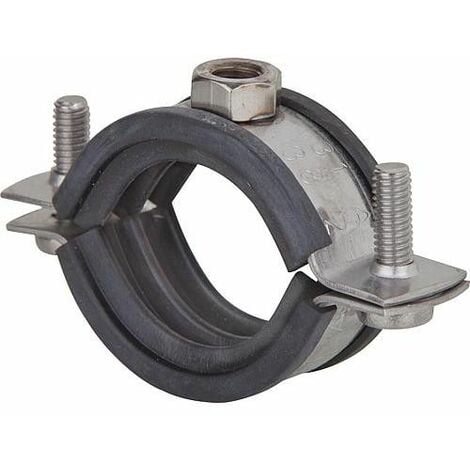 Collier de serrage de tuyau SAM inox 32-50 mm 2 pièces, raccords-pour- tuyaux-d-arrosage