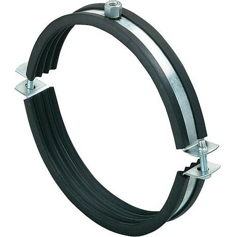 Collier d attache de conduite d'aération, LGS 355, M8/M10 zingué, diam. de tuyaux NW 355