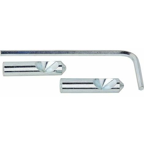 Geberit – Kit de montage pour fixation murale WB9N-Z – Compatible cuvette WC suspendue – Longueur ajustable – Installation rapide et facile