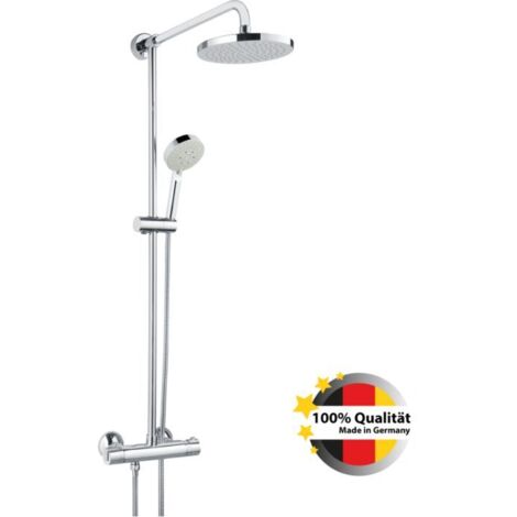 Systeme de douche Serie Ascona Mitigeur, tete de douche 200 mm, douchet te thermostat (1/4)