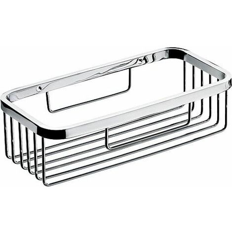 Corbeille pour éponge emco systeme 2 chromé, fixation murale (1/3)