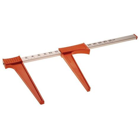Bahco – Compas forestier aluminium 320mm – Joues en plastique pour mesures précises – Outil extérieur professionnel - BAHCO2000