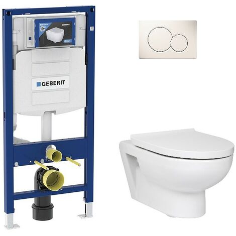 Pack Bati support Geberit et WC suspendu DURAVIT Durastyle