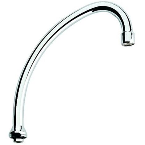 Grohe ecoulement Saillie:185mm Hauteur:140mm filetage femelle 3/4 ,