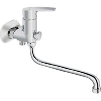 Mitigeur de baignoire Heinrichschulte Alpha 350, chromé