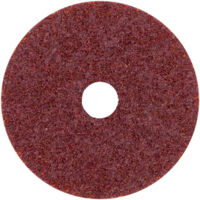 Disque en non-tissé NDS 800 D.125mm medium 100 brun rouge avec centrage KLINGSPOR (Par 10)