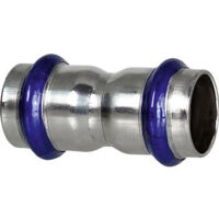 Raccord a sertir inox contour V manchon 28 mm