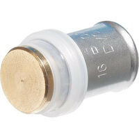 Raccord a sertir pour tube multicouche, bouchon a sertir 16x2, contour TH
