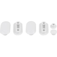 Kit tampon pour abattant WC universel – Accessoire de fixation pour abattant – Compatible Vacacai et Turvo – Installation rapide et facile – Evenes
