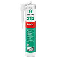 Masse d´étanchéification de construction Hybrid 320 gris silex 310ml contrôlée pour une utilisation dans le domaine ...