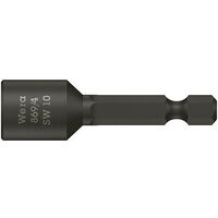 Embout clé à douille WERA 6 pans. SW 12,0 longueur 65mm