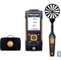 Anémomètre testo 440 avec sonde à hélice 100 mm – Mesures précises de débit volumétrique, humidité et température – Bluetooth intégré - X899611